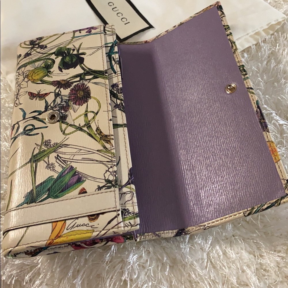 Gucci Vintage Floral wallet - Picture 9 of 16